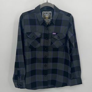 Dixxon the Gift plaid flannel button down shirt